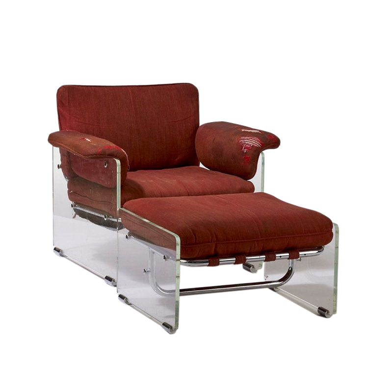 Vintage lucite chairs discount