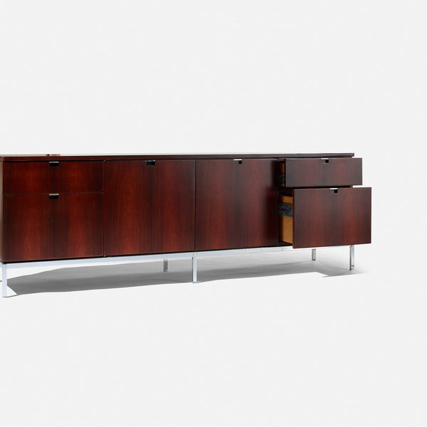 Florence Knoll rosewood cabinet