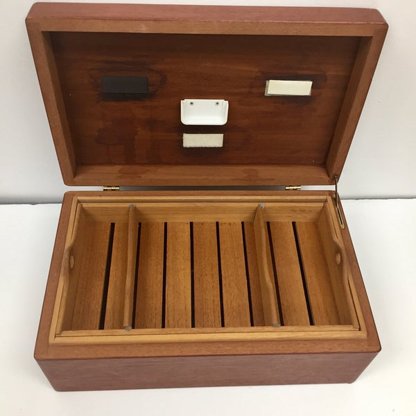 Handmade modern design wood humidor