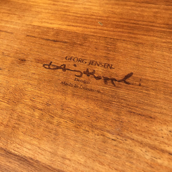 Henning Koppel for Georg Jensen cutting board, signed