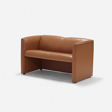 Leather sofa or settee by Metropolitan Furniture Company