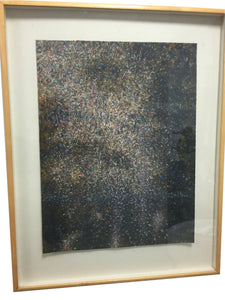 Mixed media abstract art
