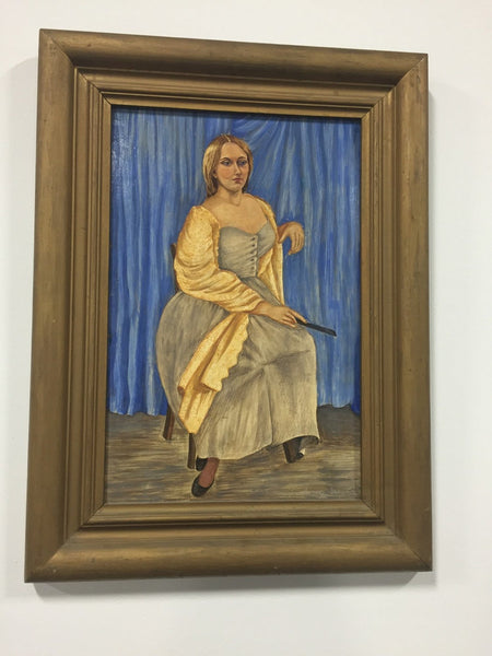 Ouida Gray acrylic painting