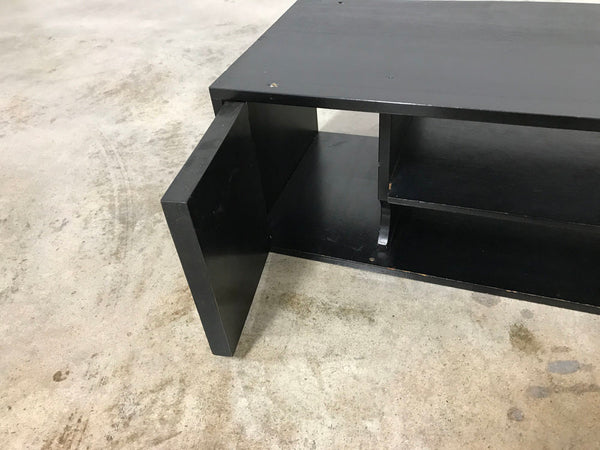 Shelving out of a George Nelson for Herman Miller secretary