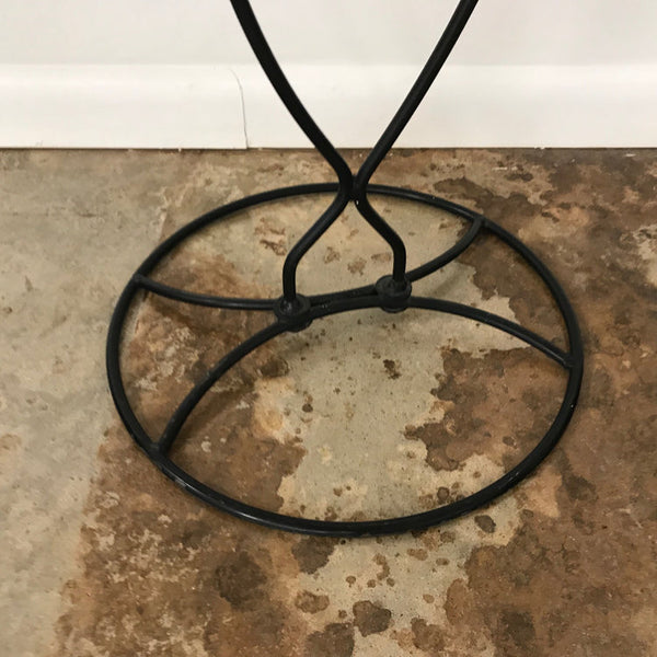 Vintage black wire female mannequin / coatrack attributed to Laurids Lonborg