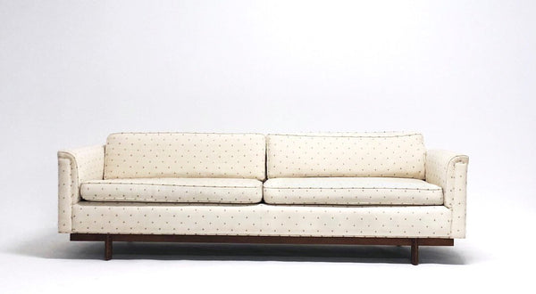 Vintage mid century modern Frank Lloyd Wright Taliesin sofa made