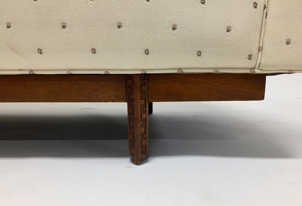 Vintage mid century modern Frank Lloyd Wright Taliesin sofa made