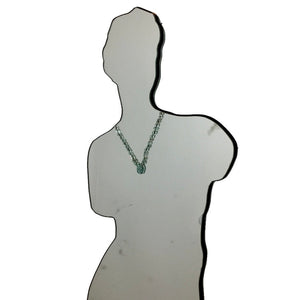 Vintage surreal life size rotating Venus De Milo full length mirror