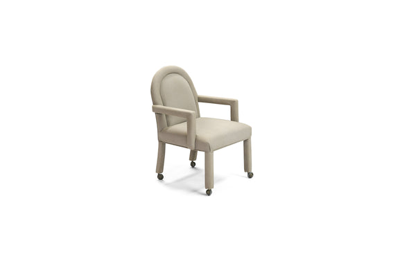 Dining table and 4 chairs in the style of Milo Baughman
